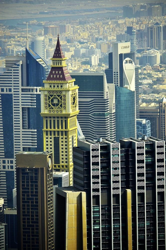 dubai from Burj Khalifa 2