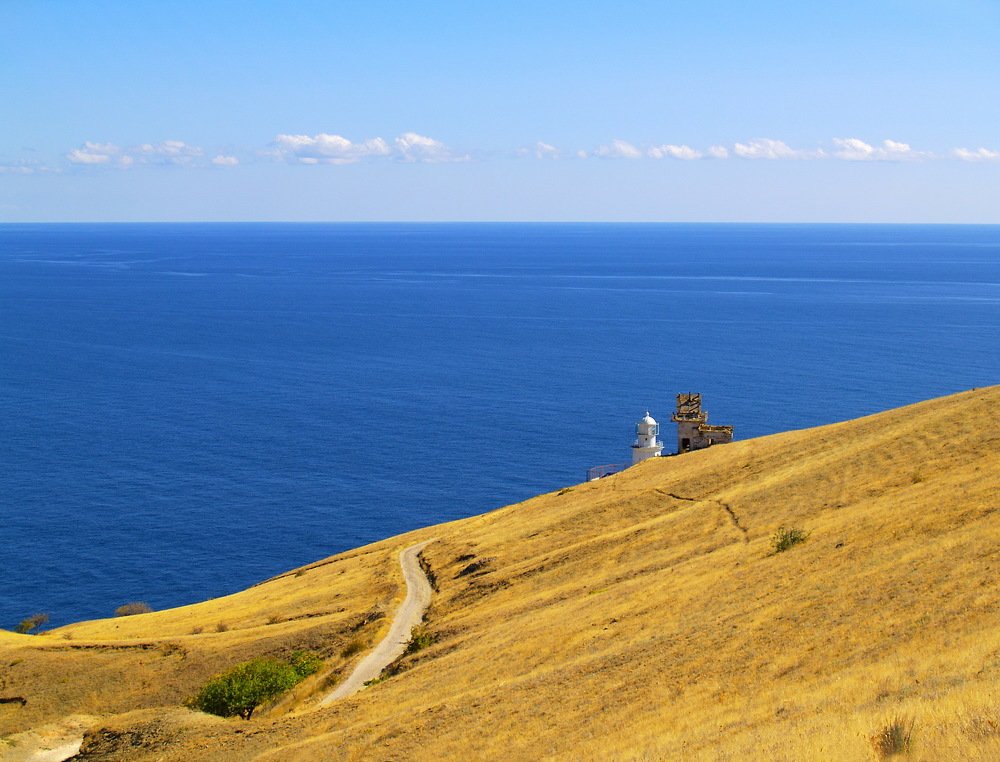 Дорога на маяк.