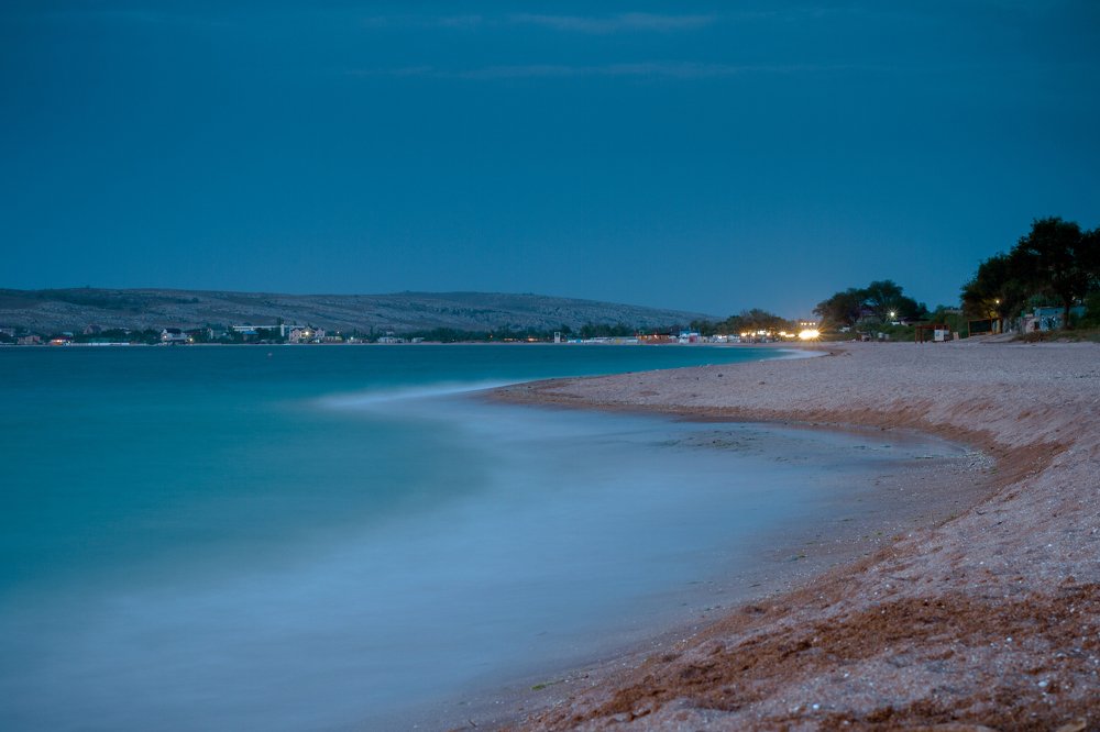 Городской пляж в Щёлкино