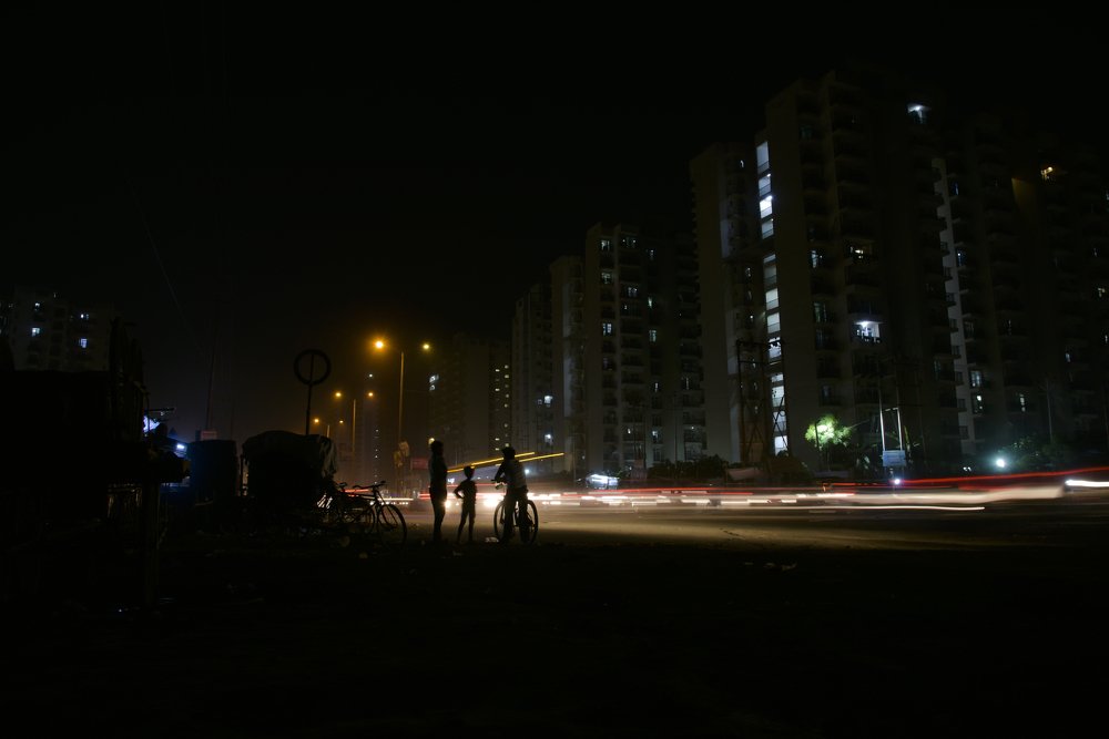 Night is bright