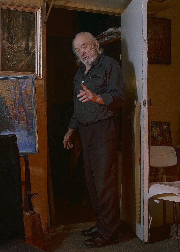 В мастерской художника