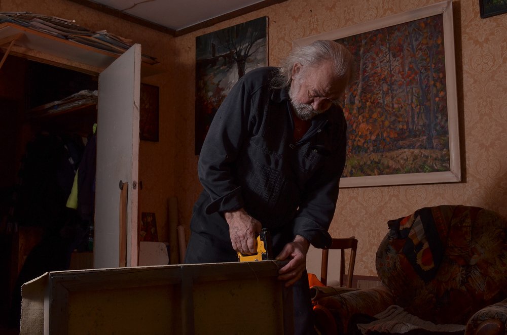 В мастерской художника