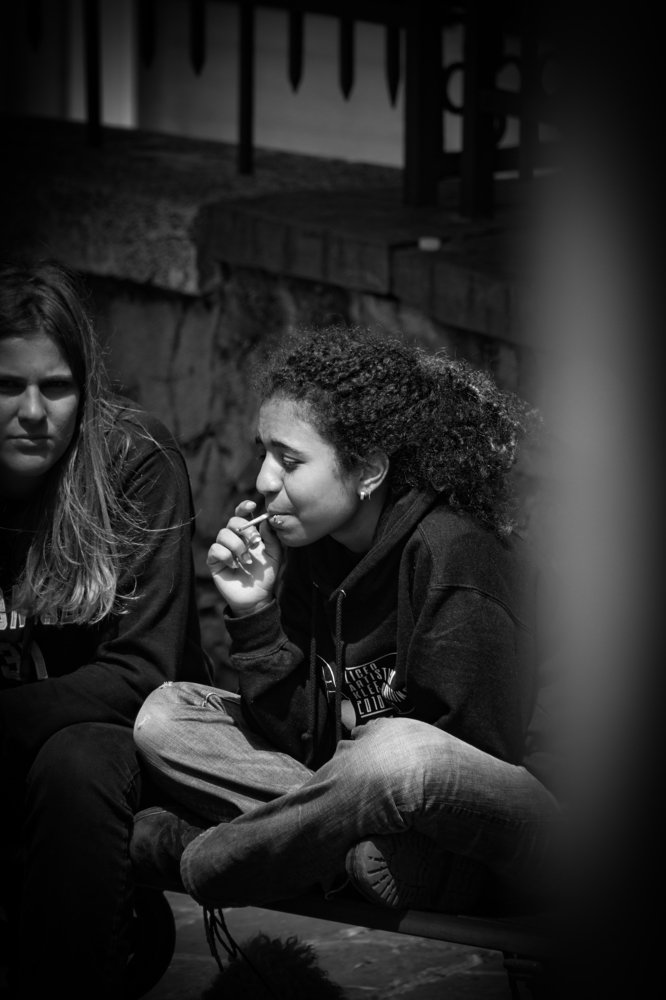 Genoa. Street sketch