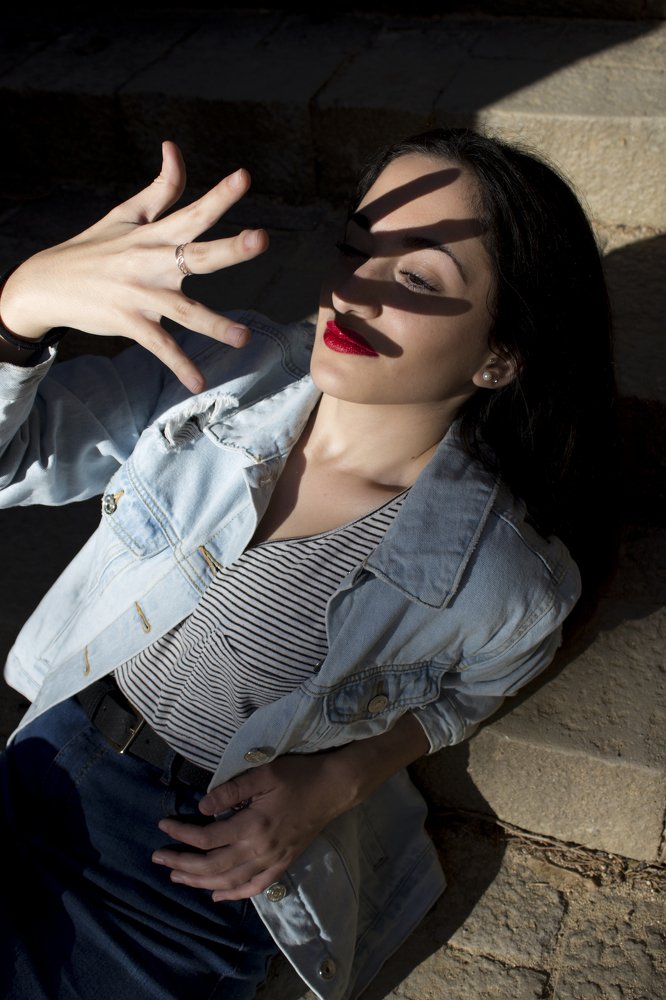 Unknow girl in the parc