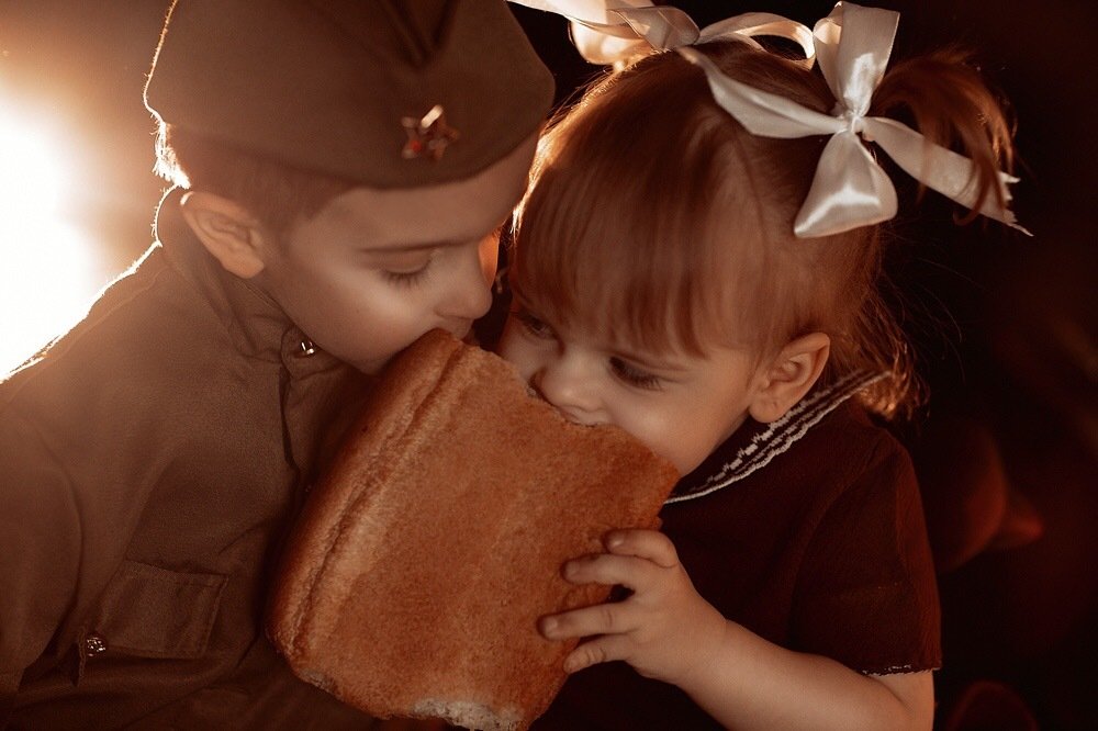 Поедание буханки