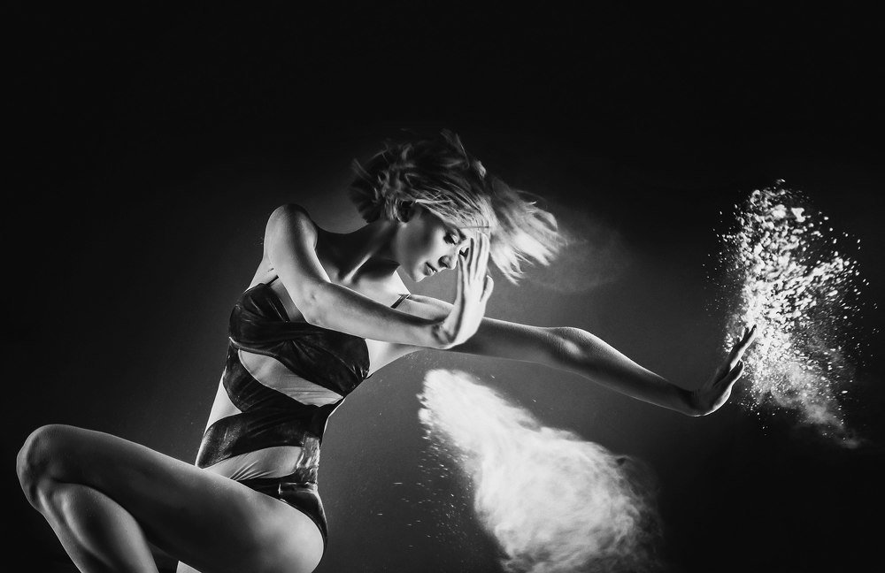 Черно- белое