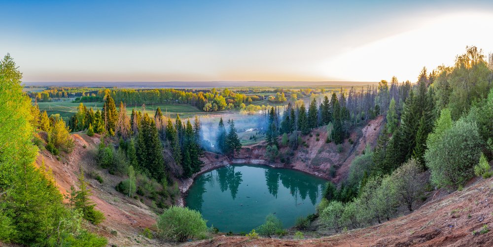 Озеро Морской глаз, Марий Эл.