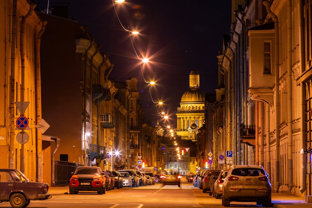 Ночной Санкт - Петербург
