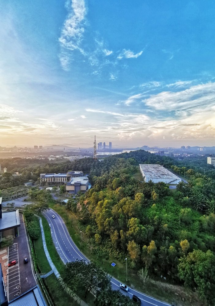 Skyhigh morning view
