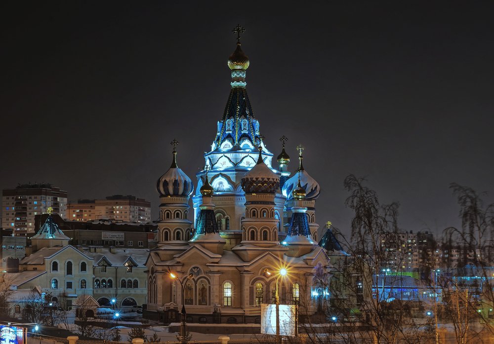 А из нашего окна...