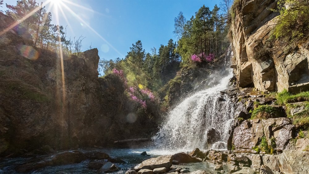 Камышлинский водопад