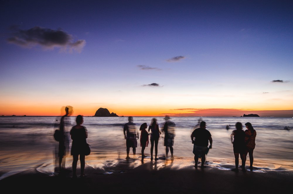 Crossing time in paradise