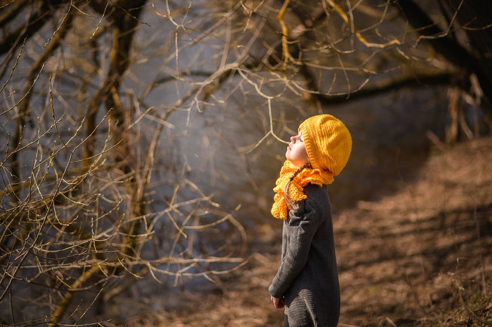 мягкое прикосновение солнца