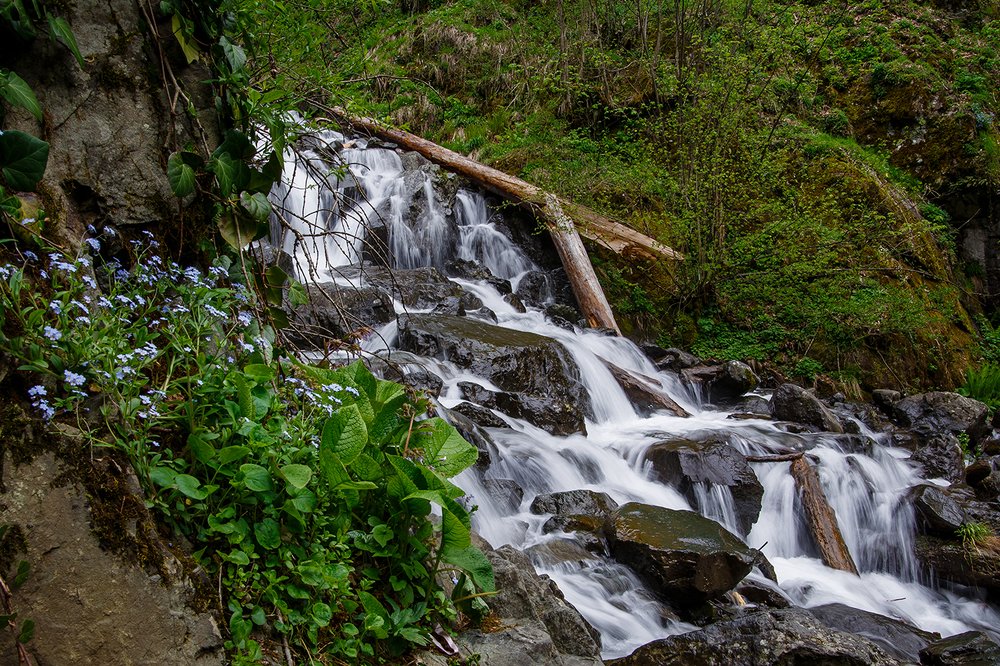 Молочный водопад