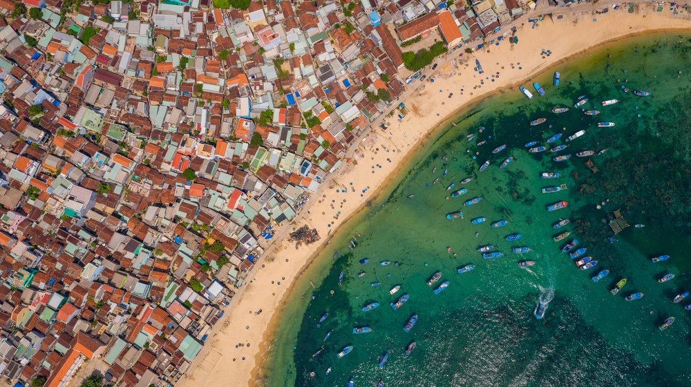 The colour of fishing village