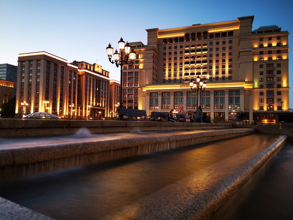 Огни ночного города