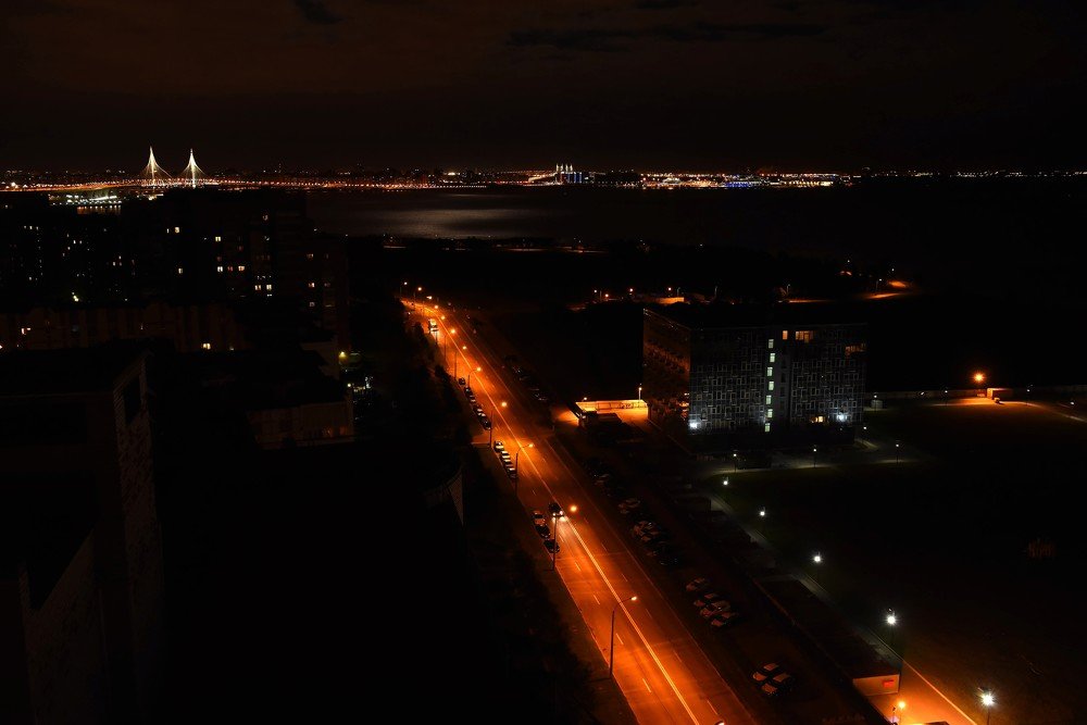 Night in Saint Petersburg