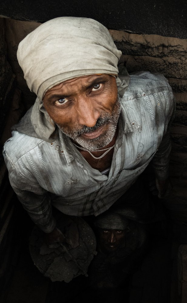 brick kiln workers