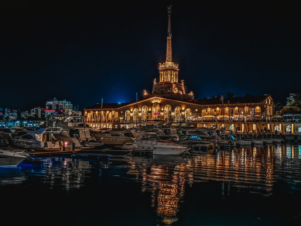 Сочи морской порт.