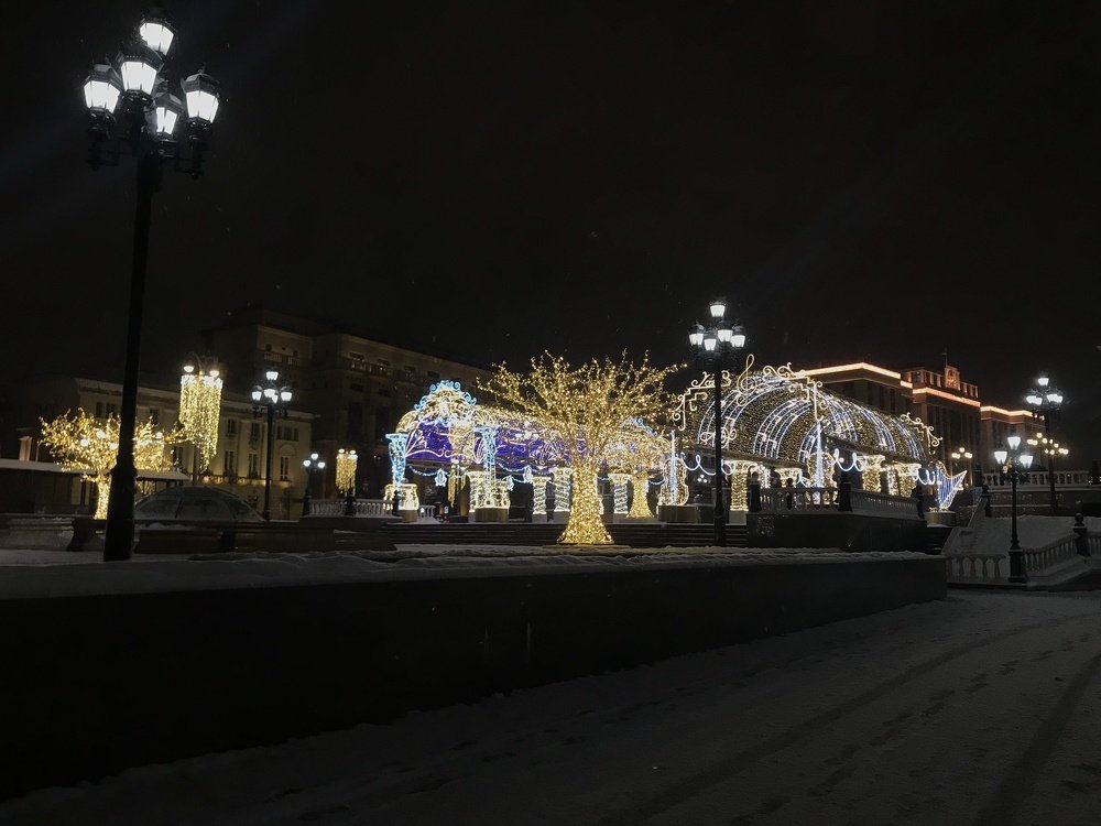 Ночная москва