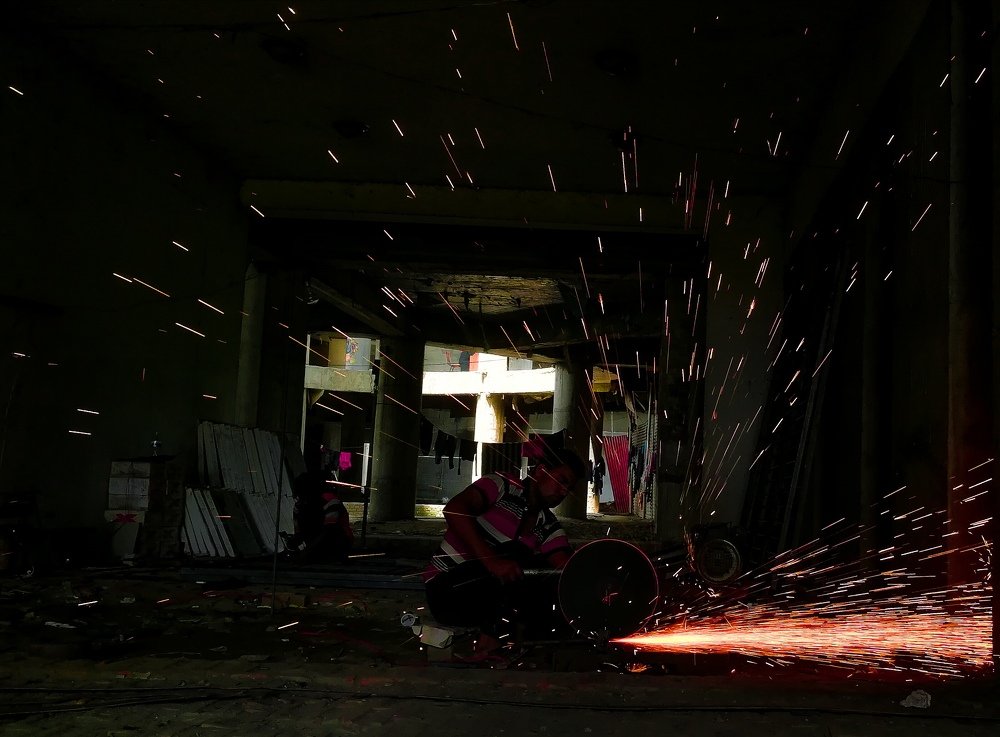 Man of sparks