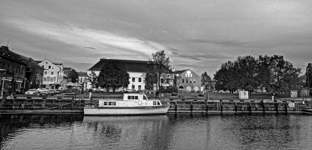 Клайпеда , река Дане