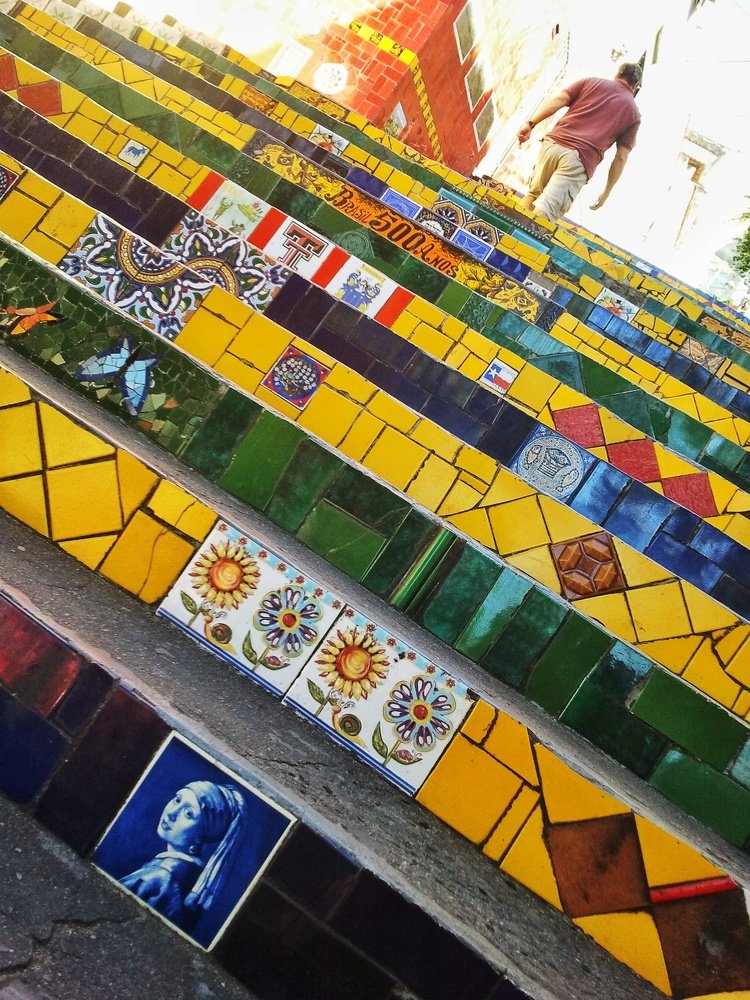 Steps with a Pearl Earring