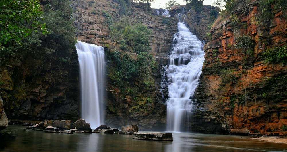 Tirathgarh waterfall step 2