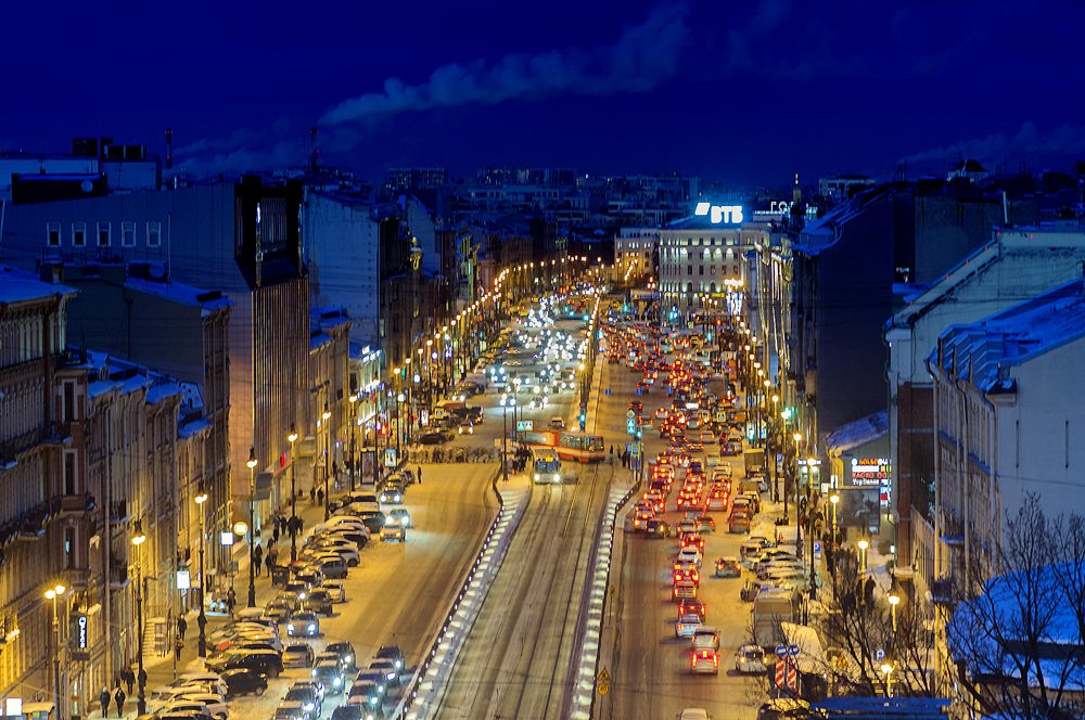 Ночной трафик Санкт-Петербурга
