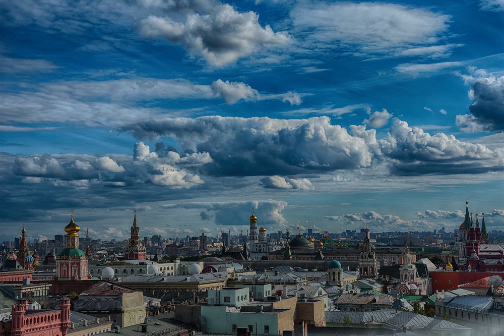 панорама Москвы