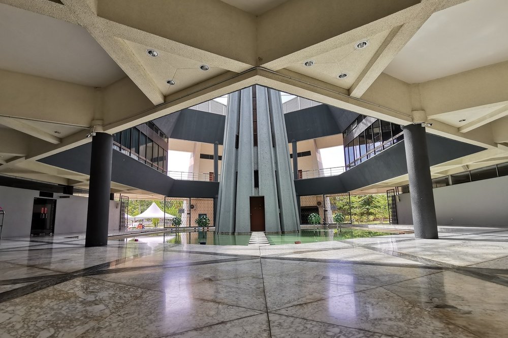 pattern line mosque stage sembulan kota Kinabalu sabah