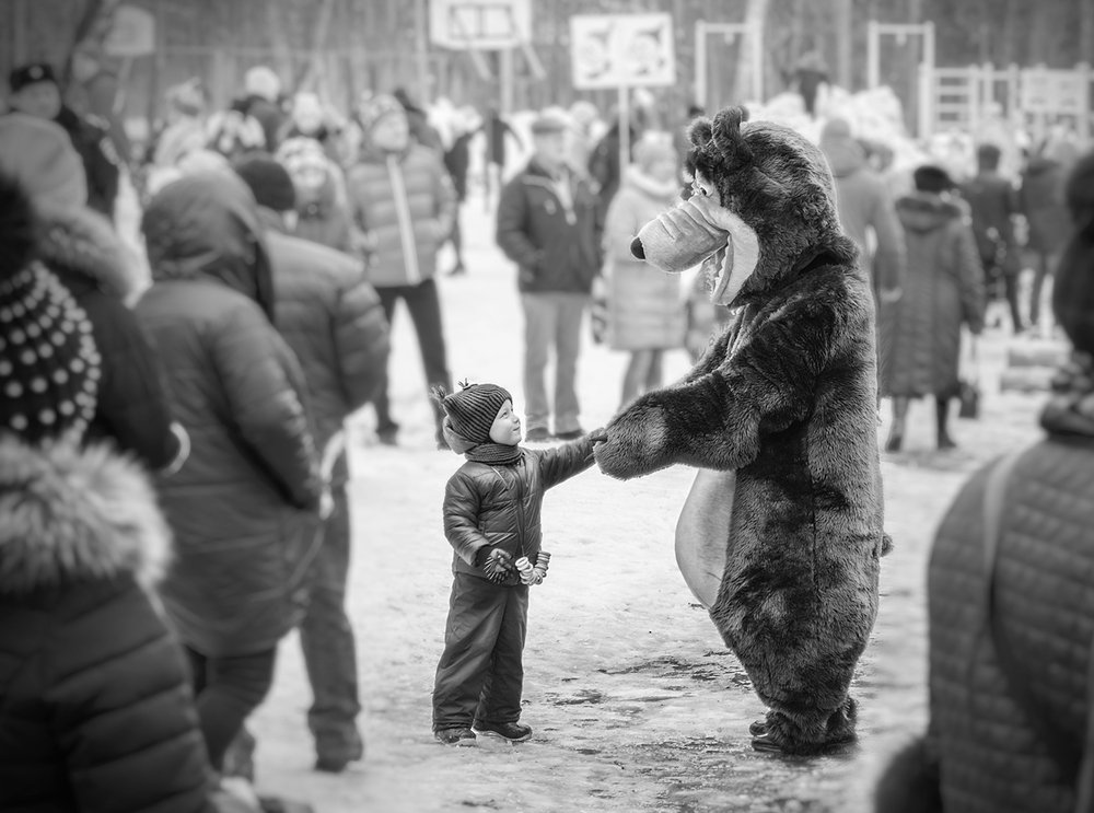 Ваня и медведь