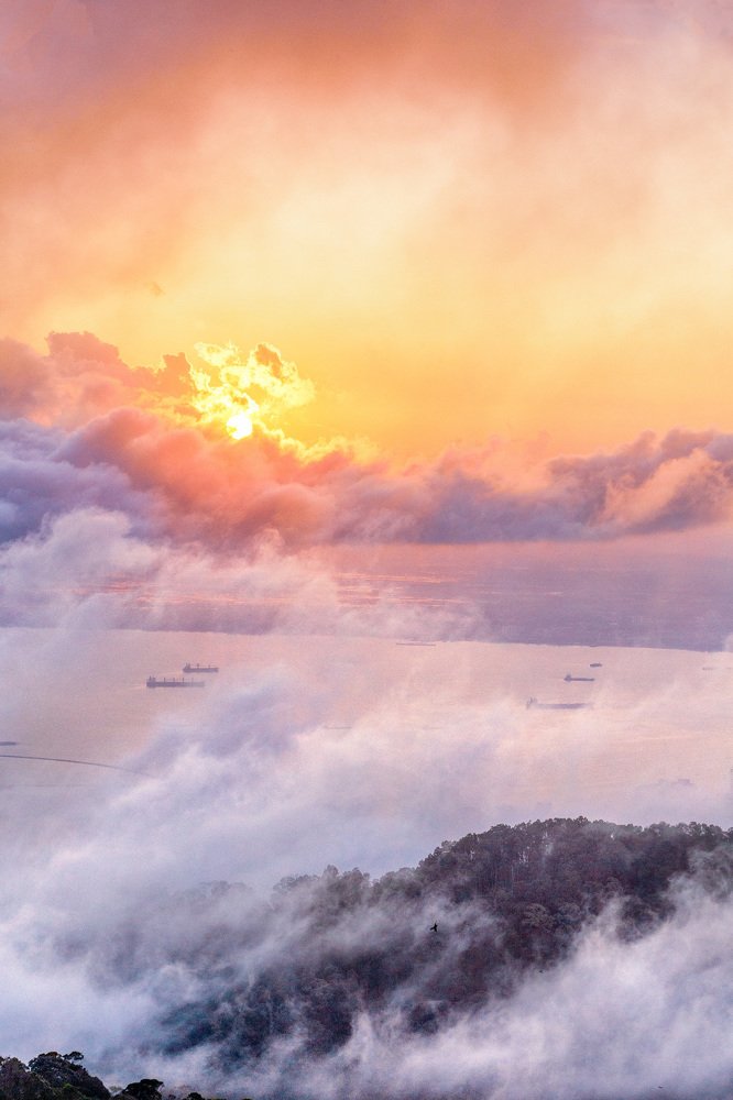 Cloudly with the change of red paint