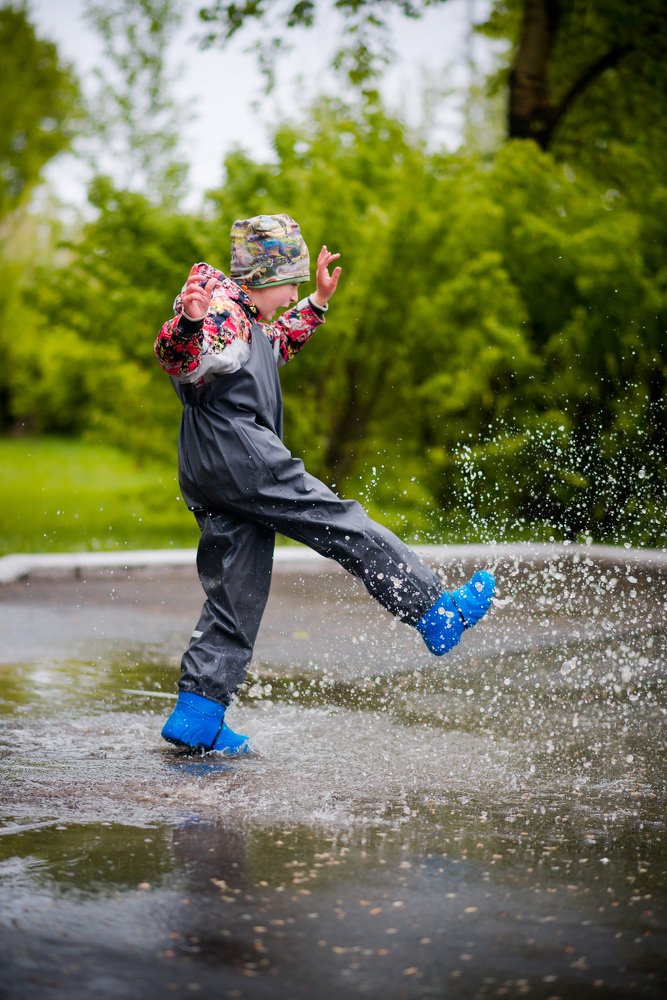 Лужи - это здорово!