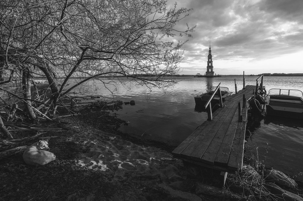 Утро в Калязине