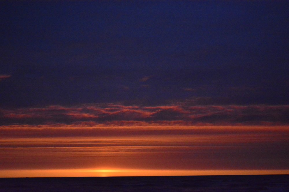 Море, закат ,май 3