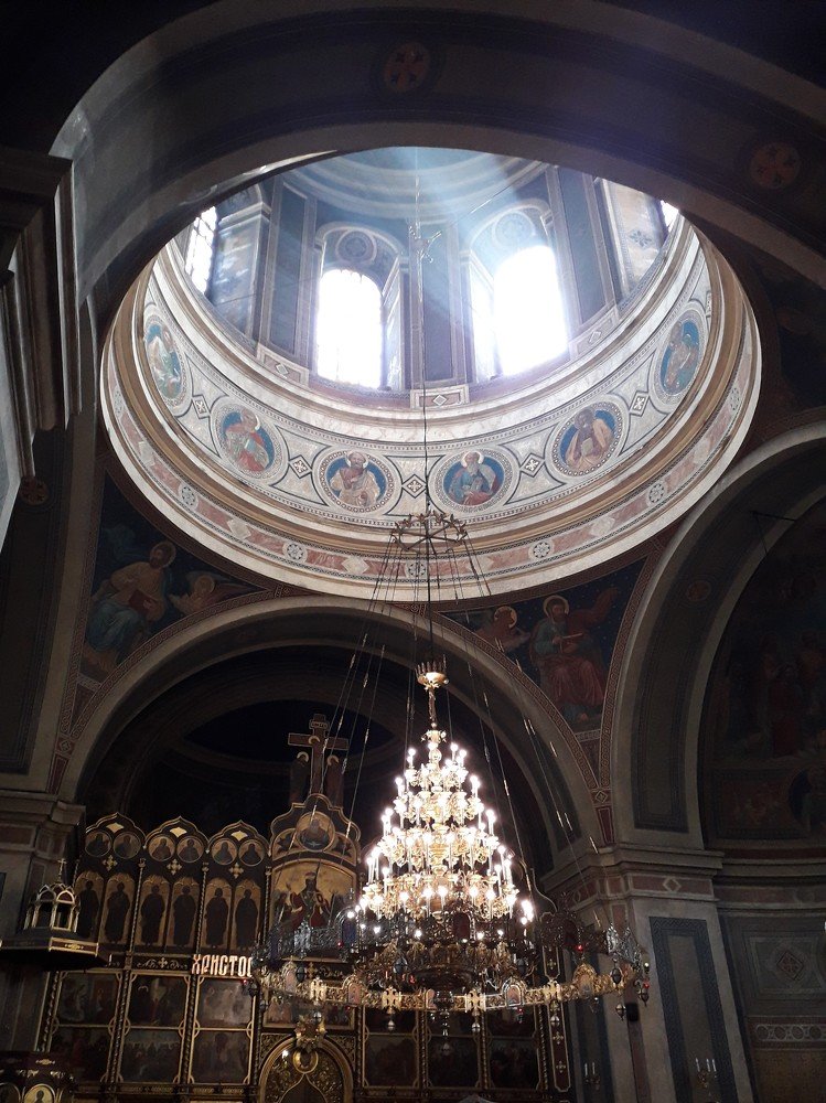 В церкви