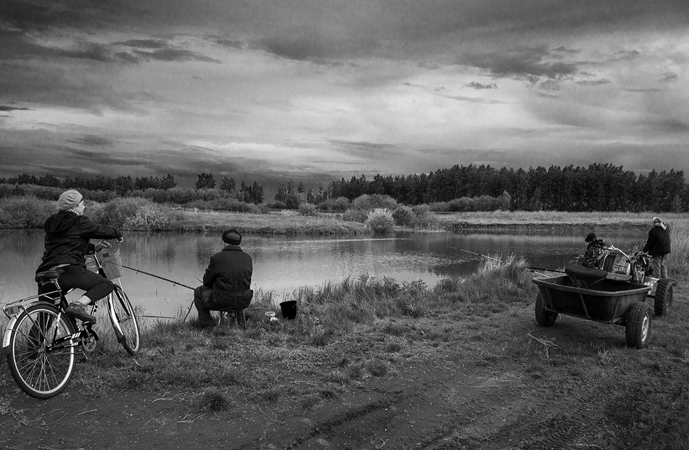 Сельский пруд...