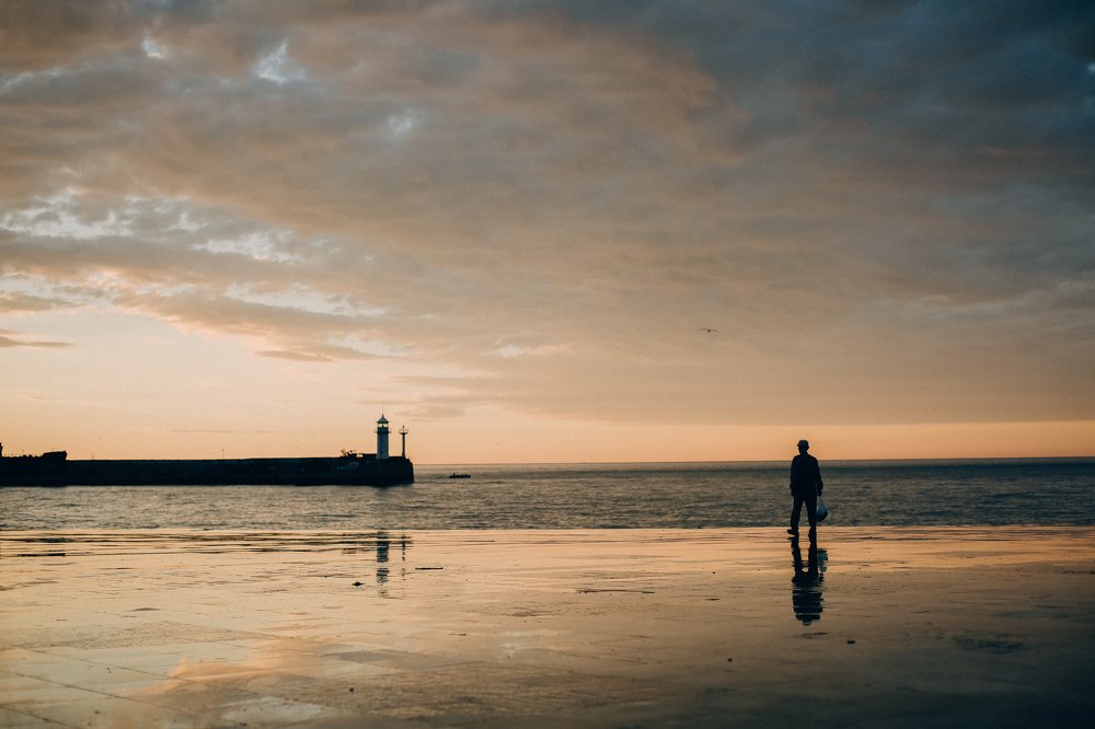 Рассвет в Ялте