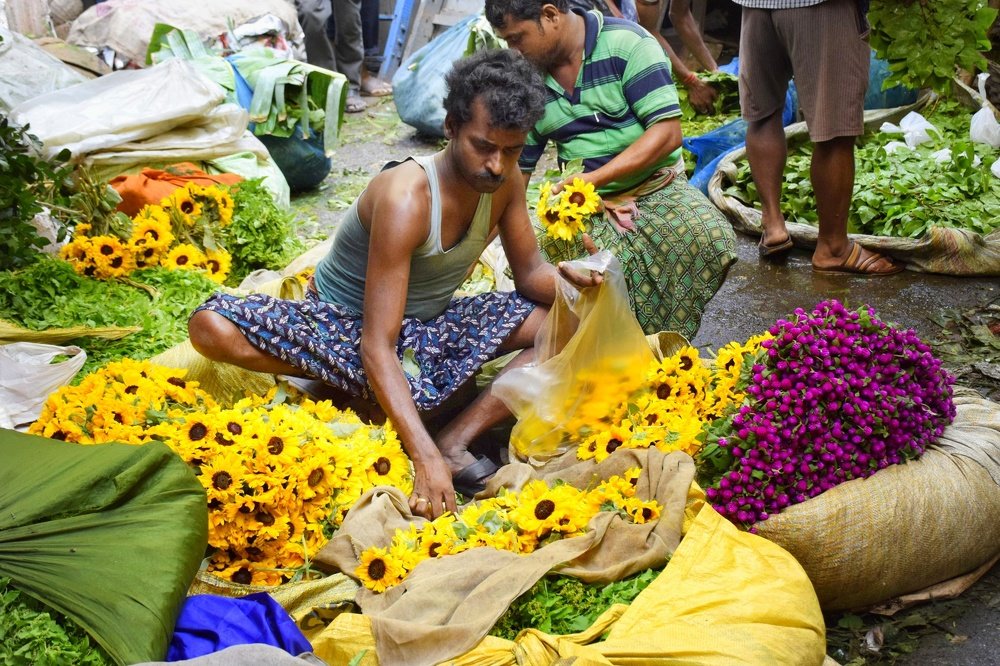 Flower seller
