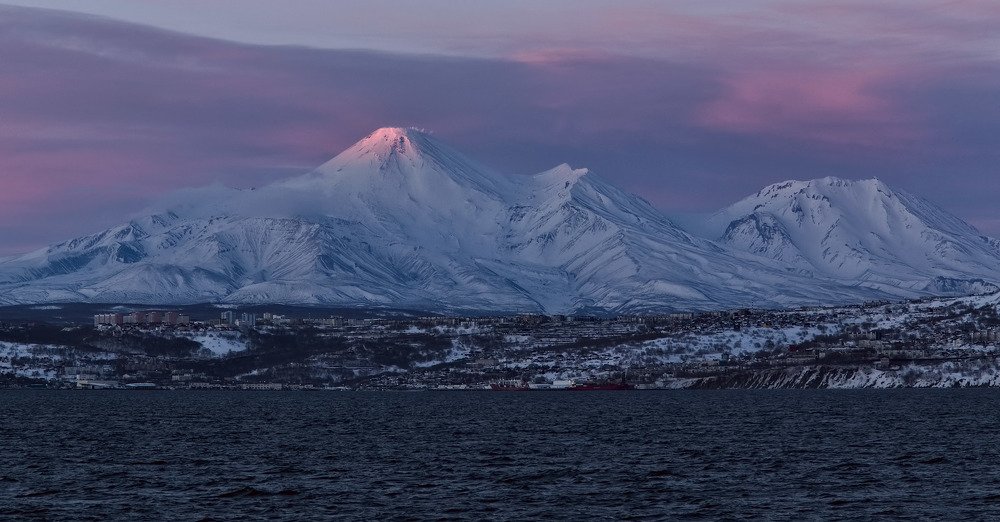 вечер на Камчатке