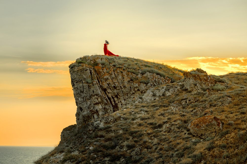 Граница между Кояшским озером и Черным морем