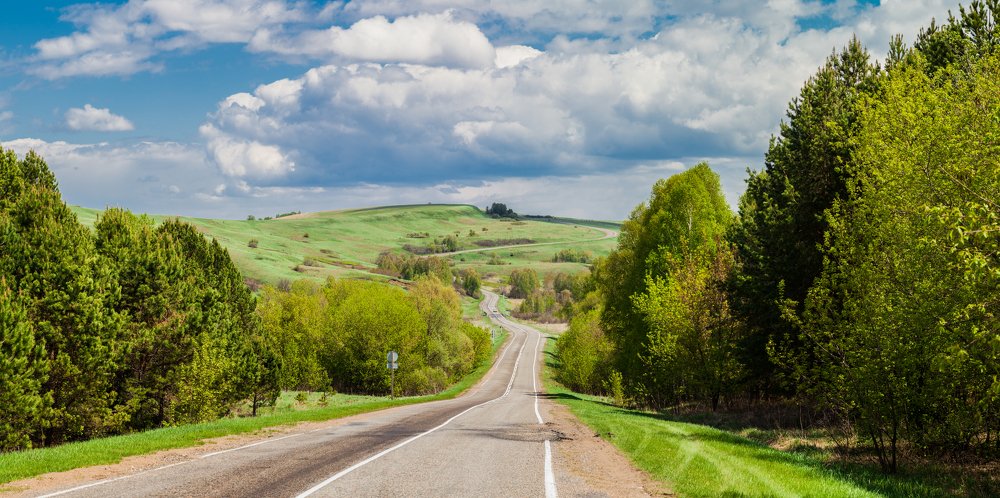 дорога в с. Красногорское