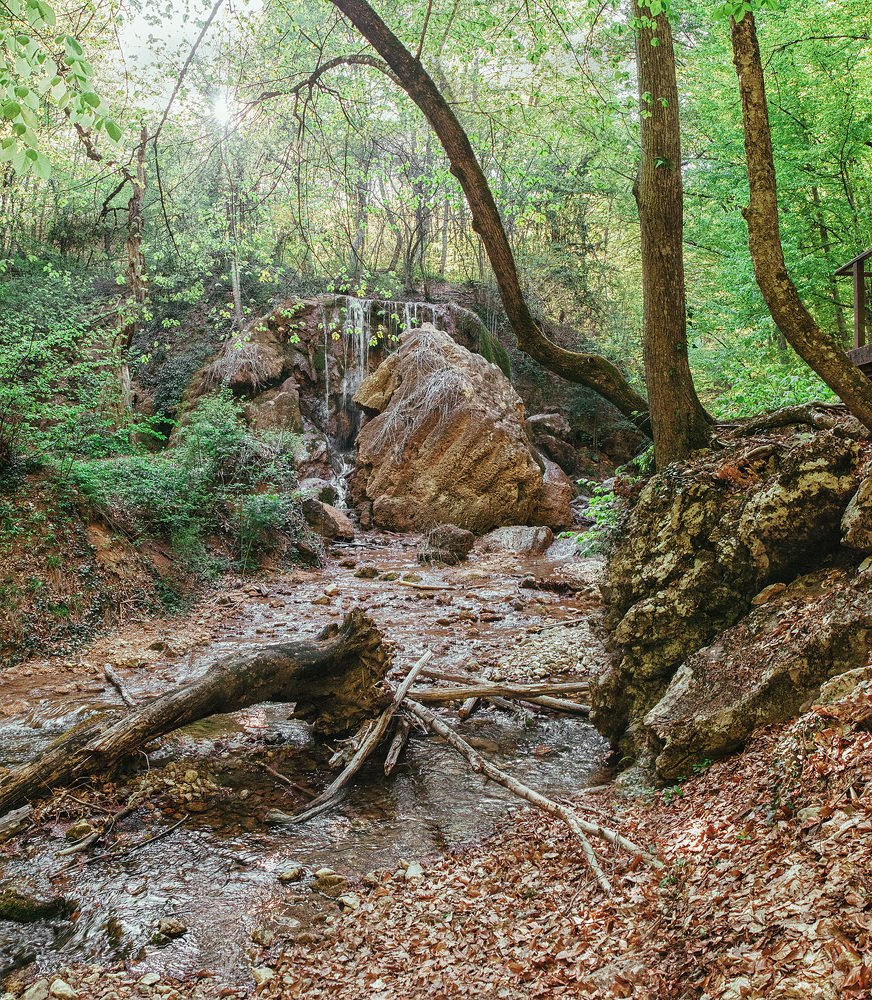 Водопад "Серебряные струи"