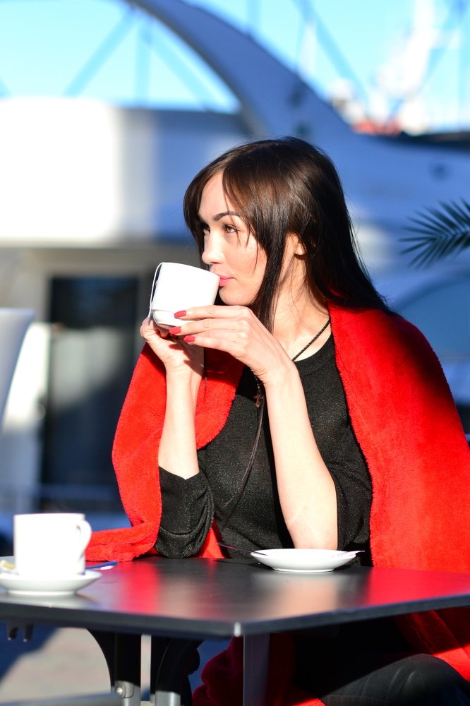 За утренним чаем