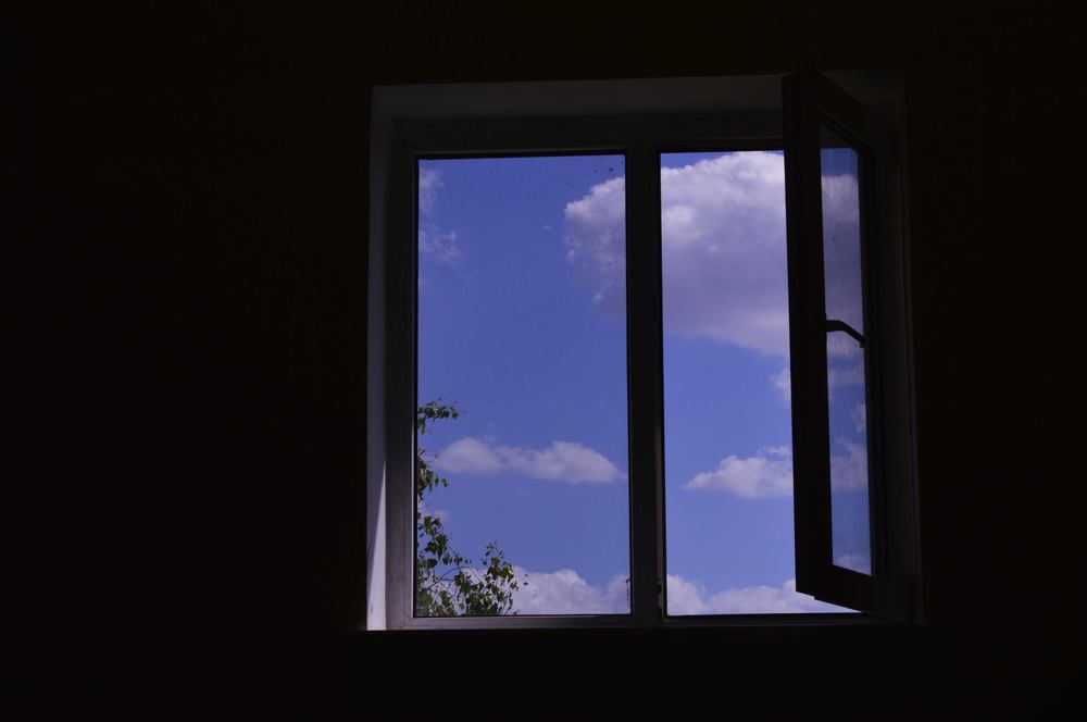 свет в  окне