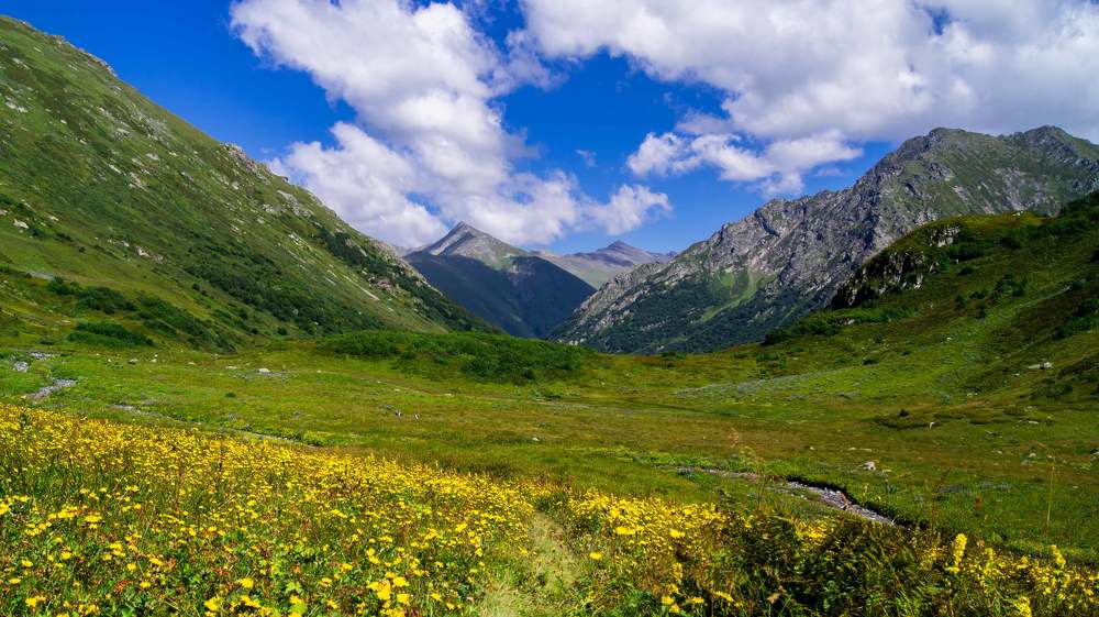 Красоты кавказского заповедника.