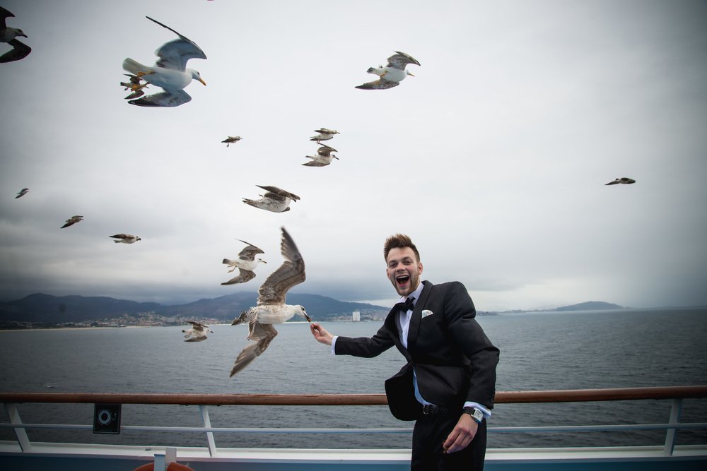 Обед над морем