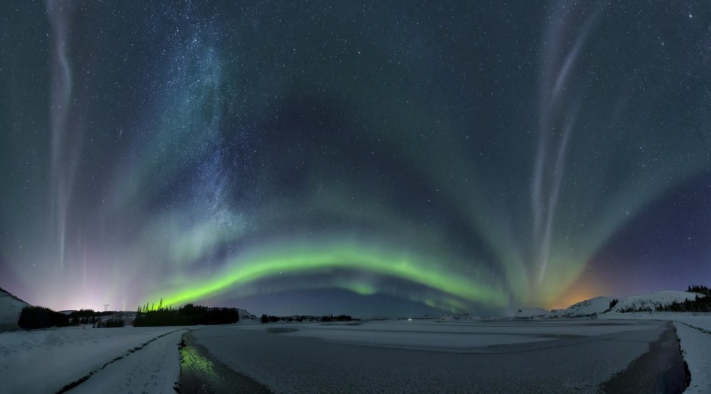 Northern lights in Iceland