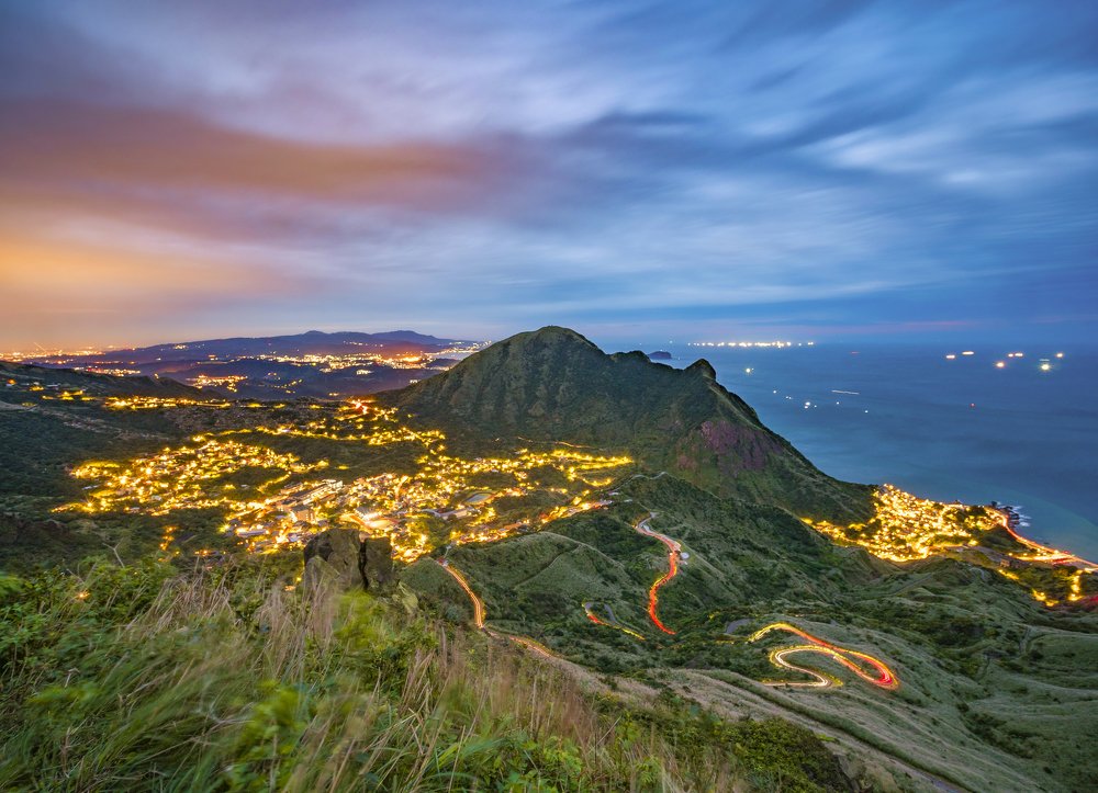 night view in Giofeng